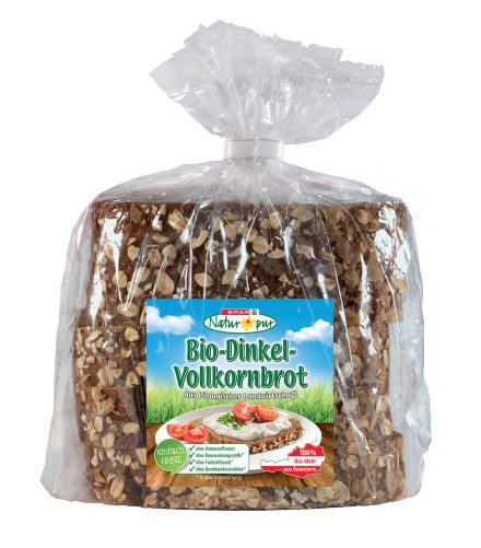 Produktbild von SPAR Natur*pur, Bio-Dinkel-Vollkornbrot