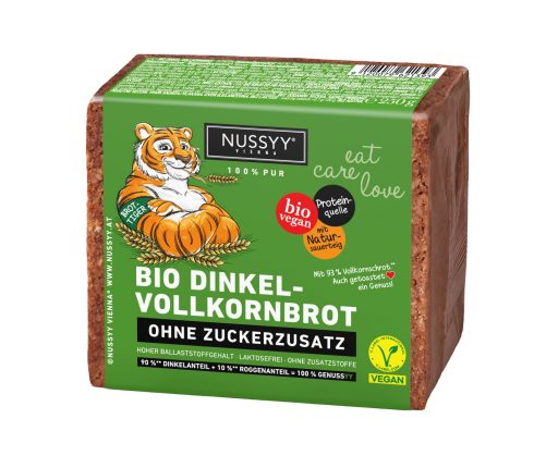 Produktbild von Nussyy, Bio Dinkel-Vollkornbrot