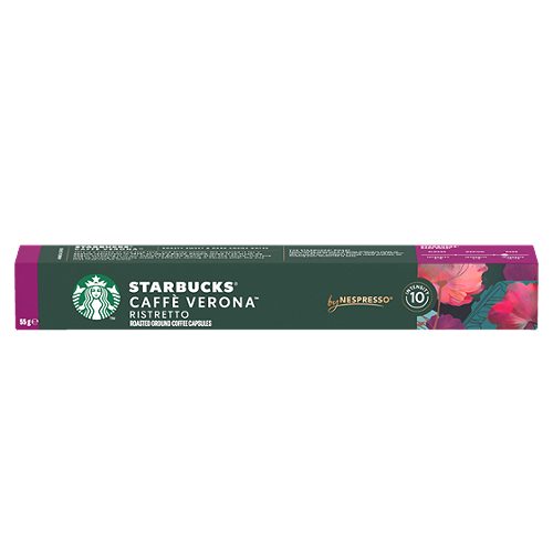 Produktbild von Starbucks by Nespresso, Caffè Verona Ristretto 10 Kapseln