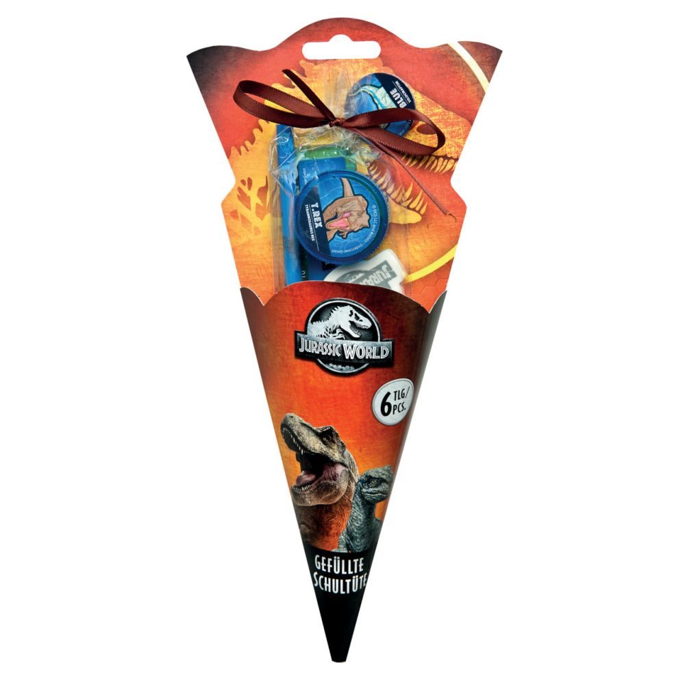 Schultuete 6tlgJurassic World   GVE 12