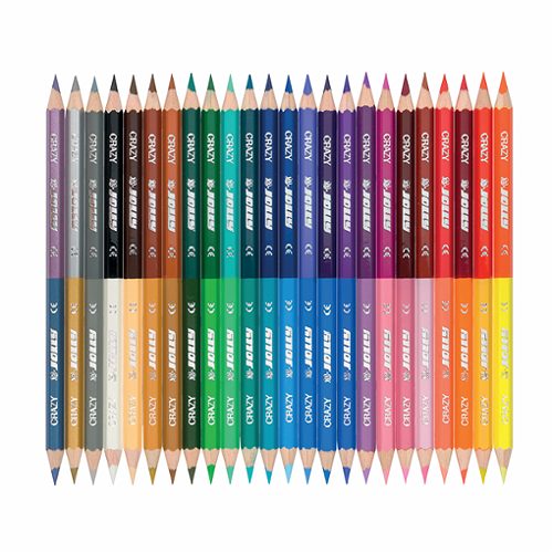 Produktbild von Jolly, Duo Farbstifte Crazy 24 Stifte = 48 Farben