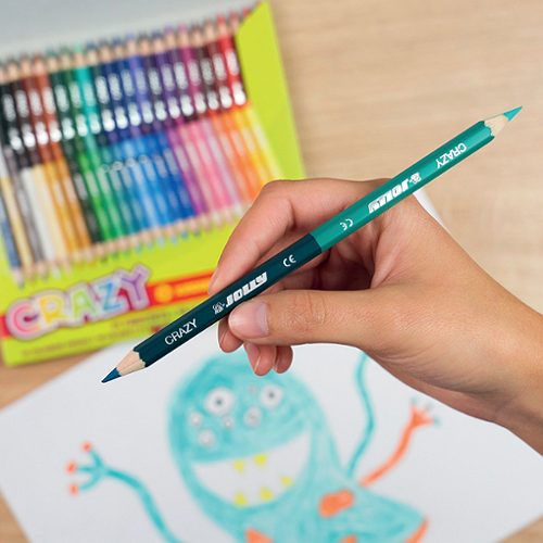 Produktbild von Jolly, Duo Farbstifte Crazy 24 Stifte = 48 Farben