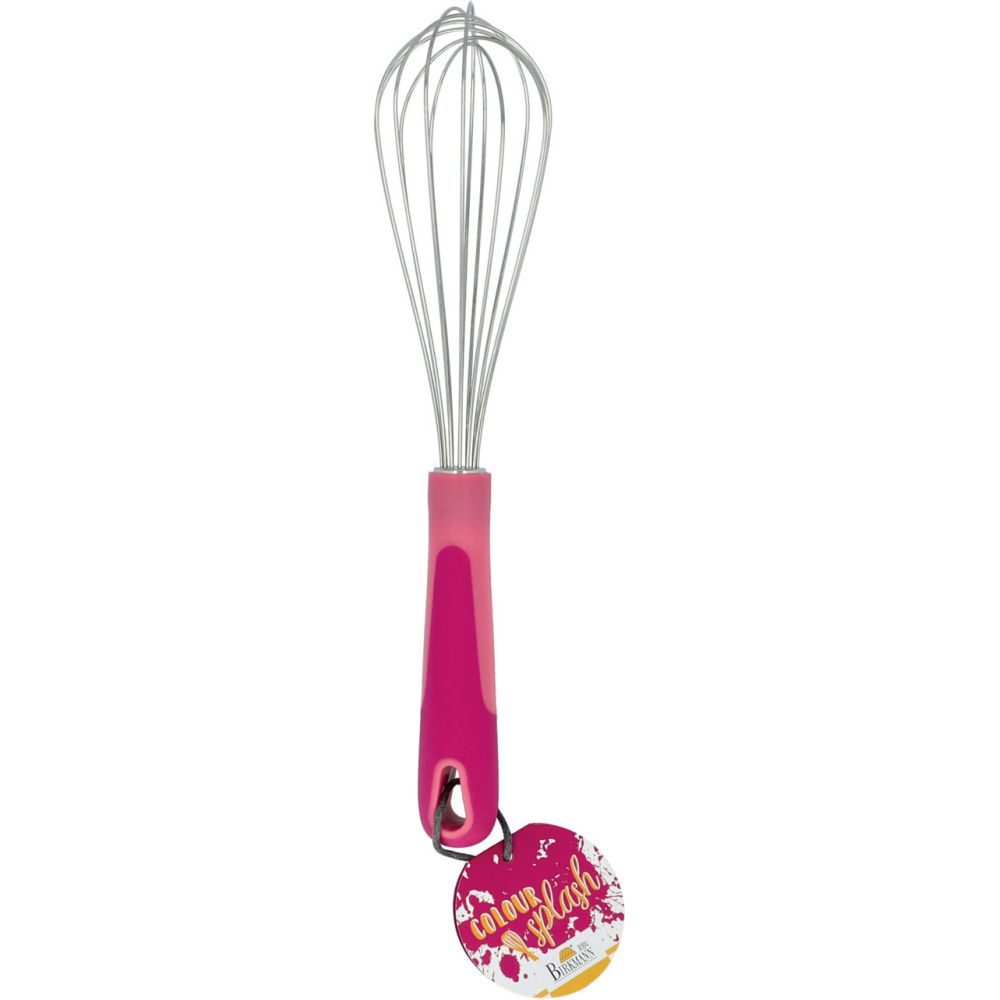 Birkmann Schneebesen Colour Kitchen - Edelstahl Mit BPA-freiem Griff Rosa