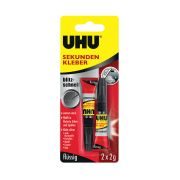 UHU Sekundenkleber blitzschnell, flüssig 2x2g