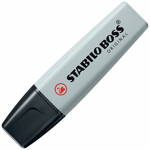 Produktbild von STABILO, Textmarker Boss pastell seidengrau