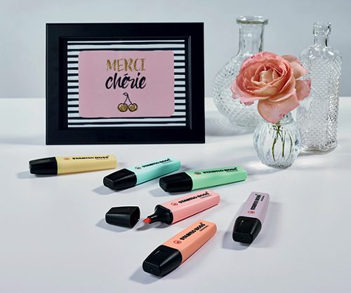 Produktbild von STABILO, Textmarker Boss pastell seidengrau