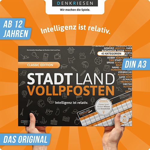 Produktbild von Denkriesen, Stadt Land Vollpfosten