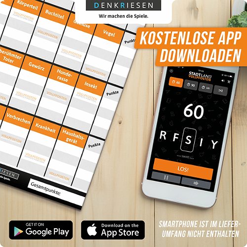 Produktbild von Denkriesen, Stadt Land Vollpfosten