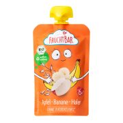 FruchtBar Quetschie Apfel Banane Hafer Bio