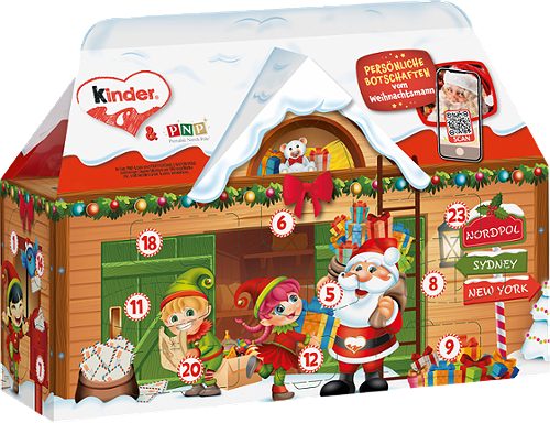 Produktbild von Ferrero Kinder, Adventkalender Mix