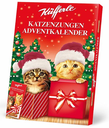 Produktbild von Küfferle, Adventkalender Katzenzungen