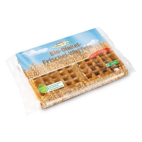 SPAR Natur*pur Bio-Dinkel-Frischei-Waffeln