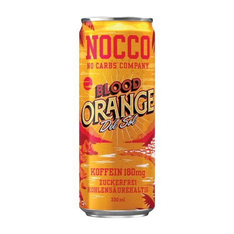 Nocco Sportdrink Blood Orange, koffeinhaltig