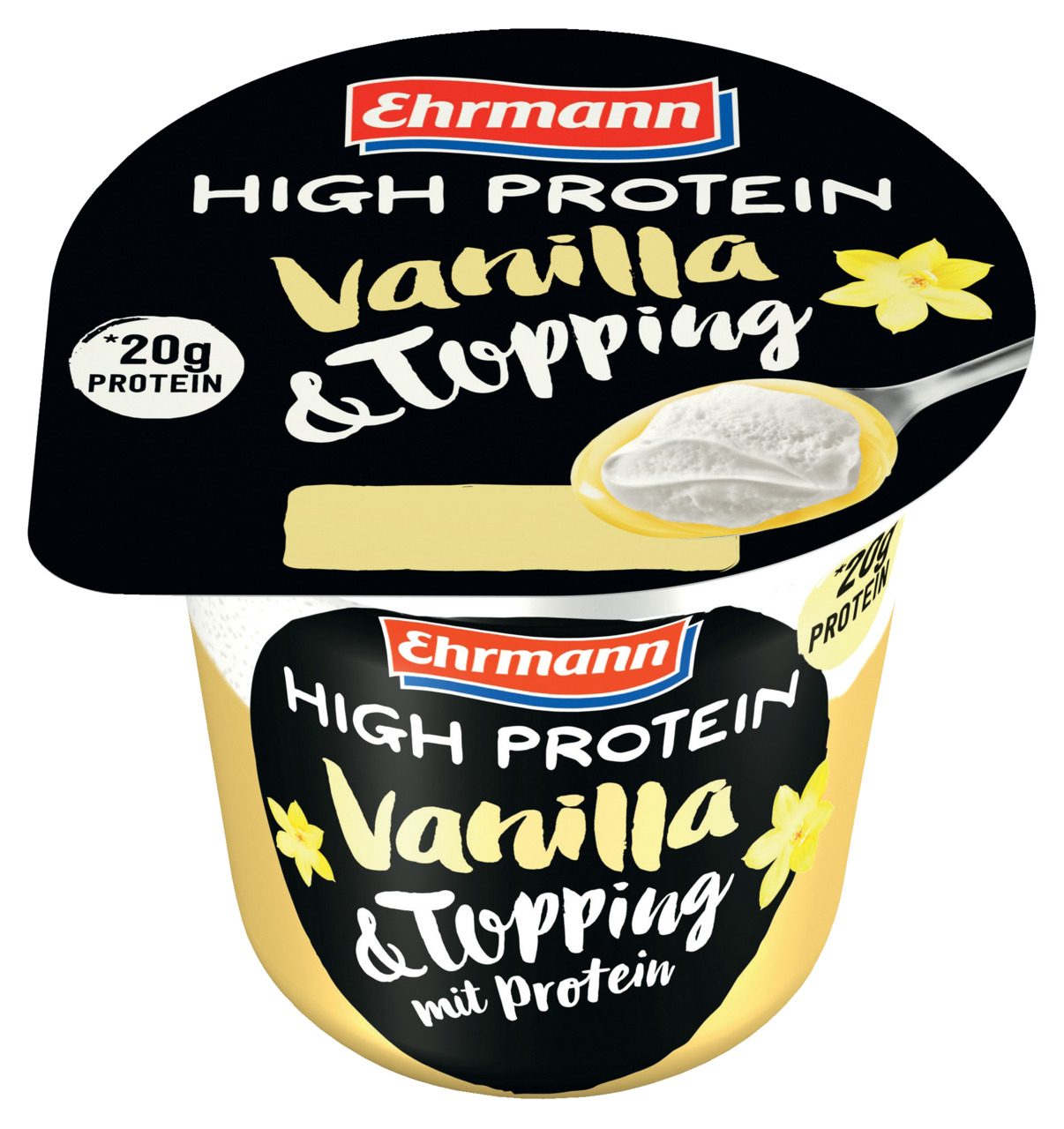 Instant Pudding Spar Ehrmann High Protein Pudding Vanilla & Topping | SPAR Produktwelt