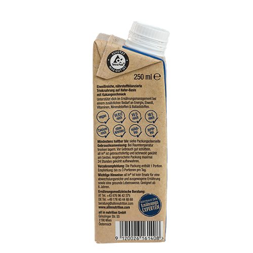 Produktbild von All in ® Complete, Protein Mahlzeit vegan Hafer & Kakao