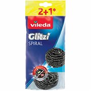 Vileda Edelstahlreiniger Glitzi 2+1