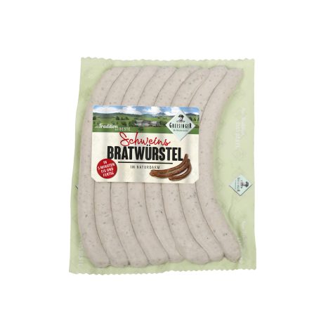 Greis. Schweinsbratwuerst.400g  GVE 5