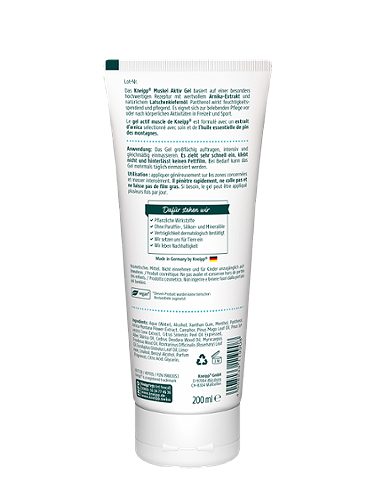 Produktbild von Kneipp, Muskel Aktiv Gel 200ml