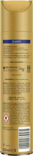 Produktbild von Schwarzkopf taft, Haarspray Classic / Halt 3 250ml