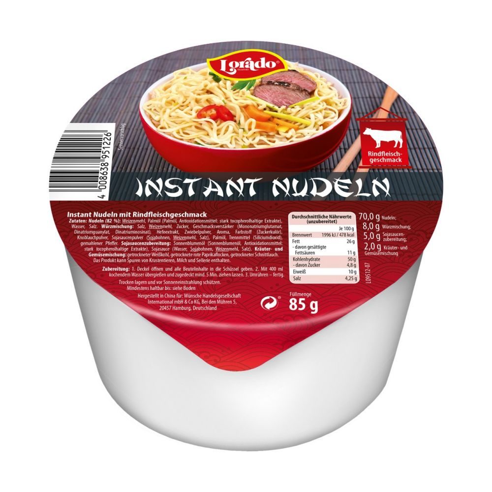 Lorado Instant Nudeln mit Rindfleischgeschmack online kaufen | INTERSPAR