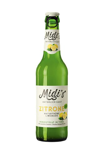 Produktbild von Zillertal Bier, Midi's Limonade Zitrone naturtrüb Bio 6x0,33l