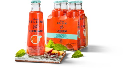 Produktbild von Bellini, Cipriani alkoholfrei 4x0,180l