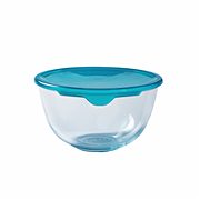 Pyrex Salat und Rührschüssel 1,0l/gr. Deckel
