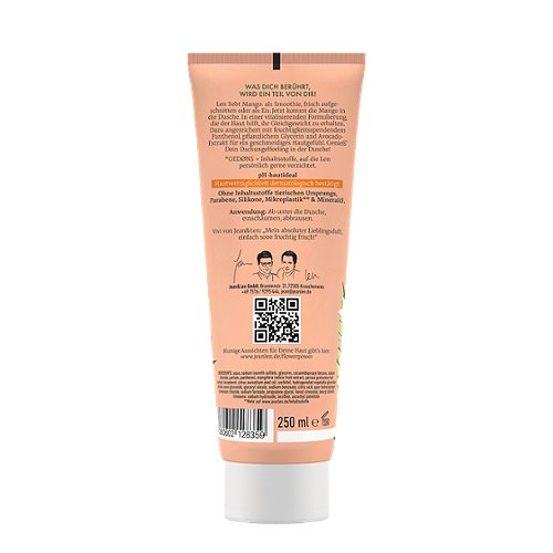 Produktbild von Jean&Len, Exotisches Duschgel Mango & Avocado 250ml