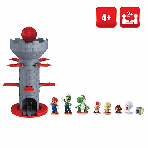 Produktbild von EPOCH Games Super Mario, Blow Up! Shaky Tower