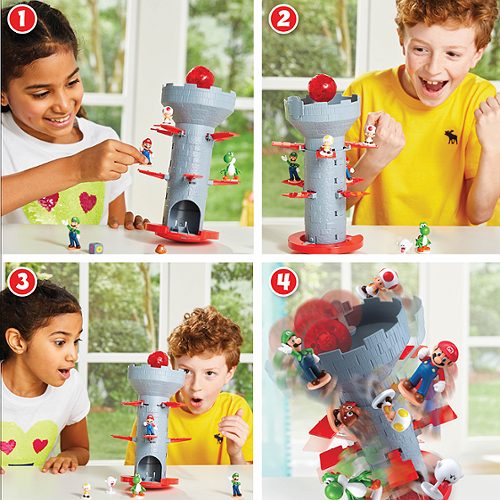 Produktbild von EPOCH Games Super Mario, Blow Up! Shaky Tower