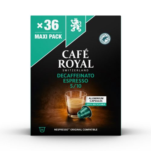 Produktbild von Café Royal, Decaffeinato Espresso 36 Kapseln
