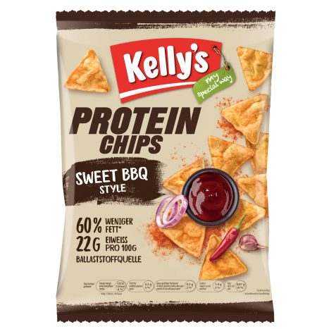 Kelly's Protein Chips Sweet BBQ Style