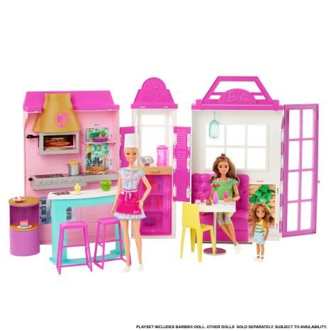 Barbie Restaurant und Puppe     GVE 2