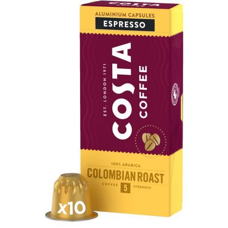 Costa Coffee The Colombian Roast Espresso 10 Kapseln