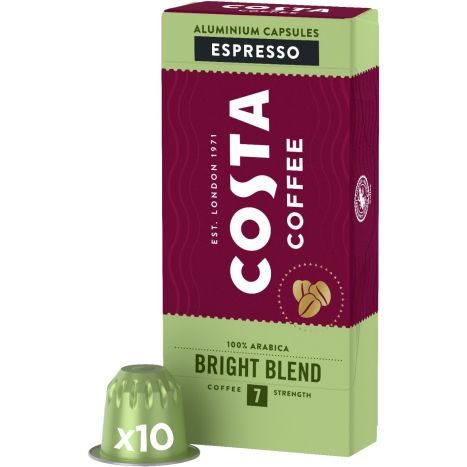 Costa Coffee The Bright Blend Espresso 10 Kapseln