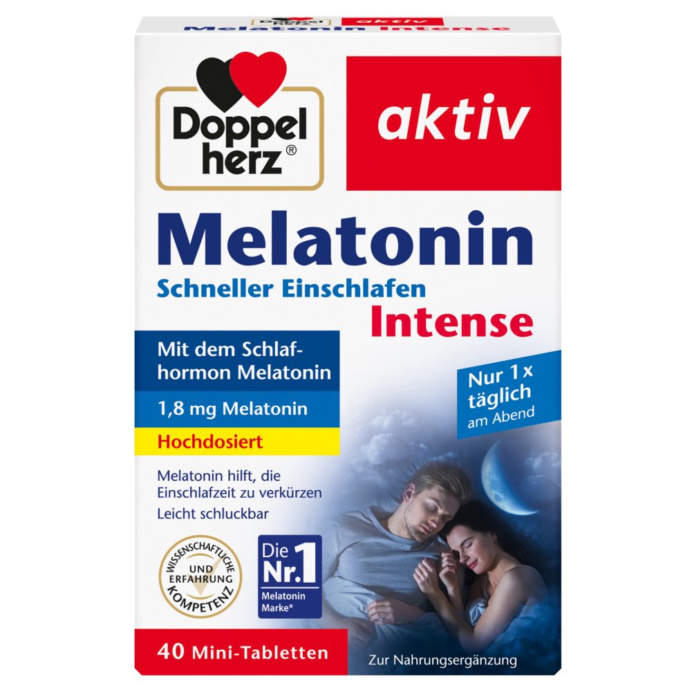 Doppelherz aktiv Melatonin 40 Tabletten 16 G online kaufen | INTERSPAR