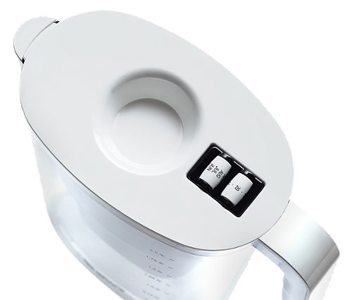 Produktbild von BWT, Tischwasserfilter Vida manuell Weiß