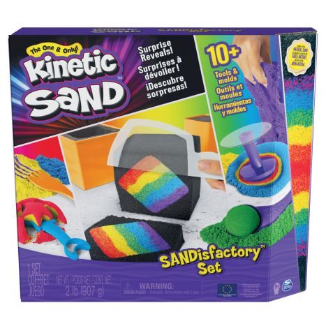 Kinetic Sand Sandisfactory Set  GVE 4