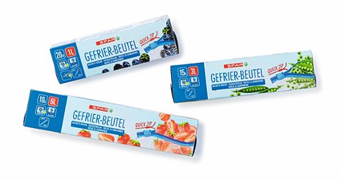 Produktbild von SPAR, Gefrierbeutel Zip 20x1
