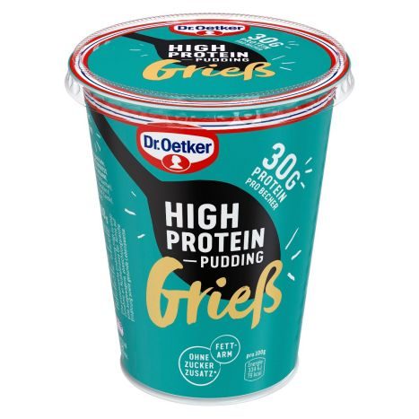 Dr. Oetker High Protein Pudding Grieß natur