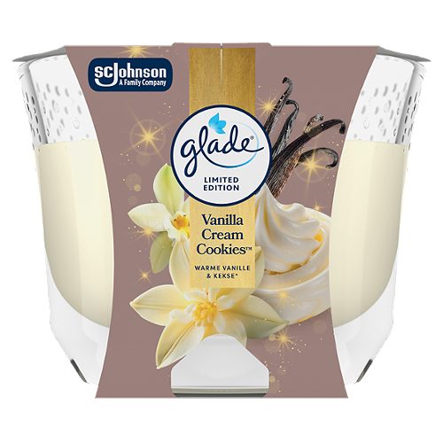 Glade Duftkerze Vanilla Cream Cookies 204 g
