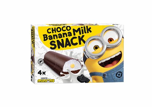 Produktbild von Minions, Milk Snack Choco Banana Milk Snack