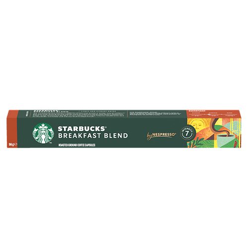 Produktbild von Starbucks by Nespresso, Breakfast Blend 10 Kapseln