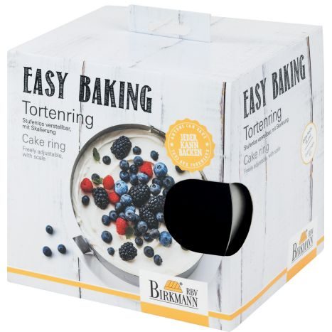 Birkmann Easy Baking Tortenring Höhe 15cm