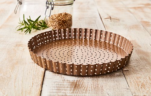 Produktbild von Birkmann Laib&Seele, Quiche Tarteform 30 cm Perforiert, mit losem Boden