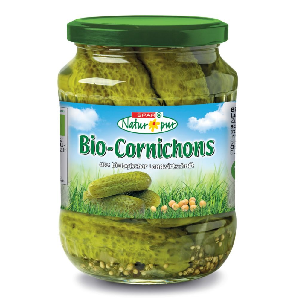 SPAR Natur*pur BioCornichons 330 G online kaufen INTERSPAR