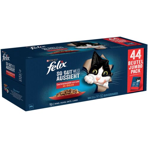 Produktbild von Felix, Sorten Mix in Gelee 44x85g