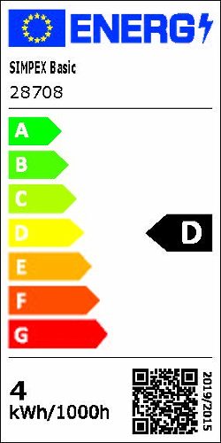 Produktbild von SIMPEX BASIC, LED Classic Tropfen E14 klar 40W