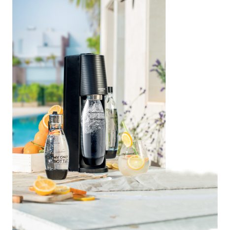 Sodastream Wassersprudler TERRA schwarz Flaschen 3 INTERSPAR kaufen online 
