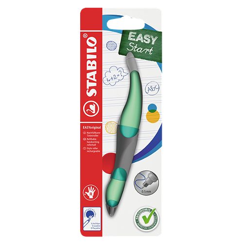 Produktbild von STABILO, Tintenroller Easy Original für Rechtshänder, minzgrün